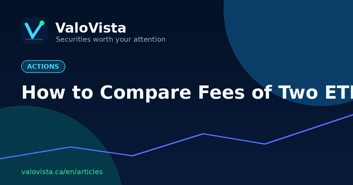 How to Compare Fees of Two ETFs